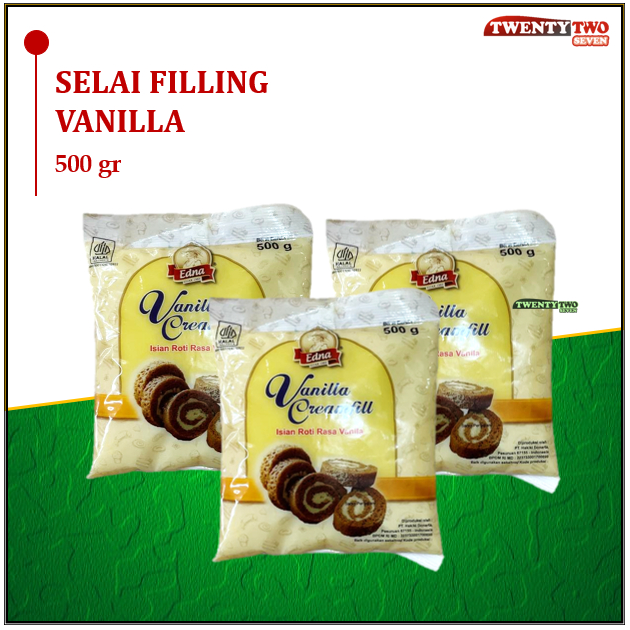 [doz]|6X Selai Edna Vanilla 500 Gr
