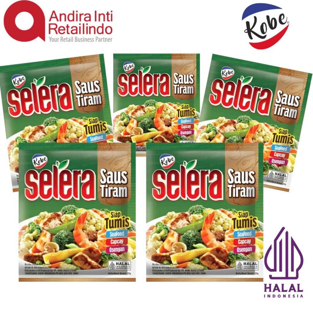 

Kobe Selera Saus Tiram Sacheet 20gr x 5pcs
