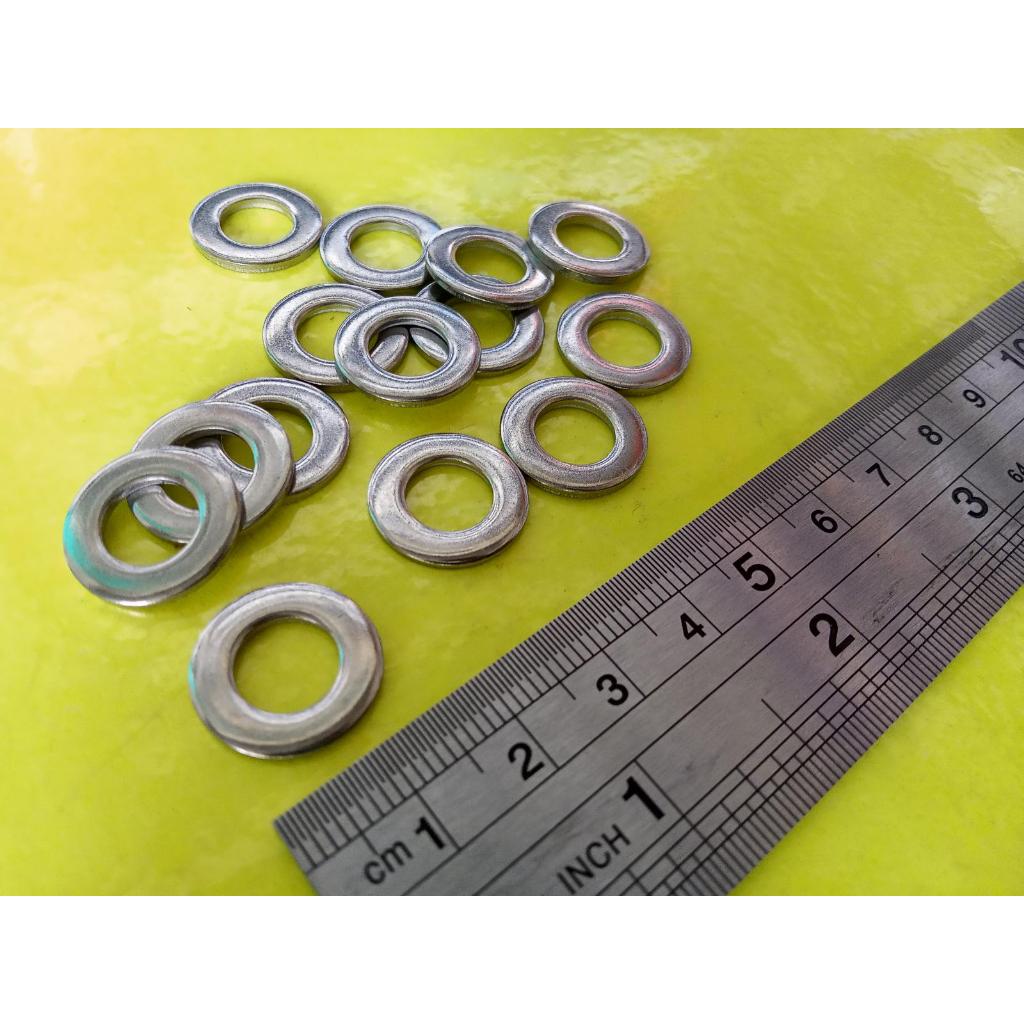 RING PLAT SS M8 STAINLESS STEEL / RING BAUT KUNCI 13 / RING PLAT STAINLESS M8 / RING PLAT SS M8 SS30