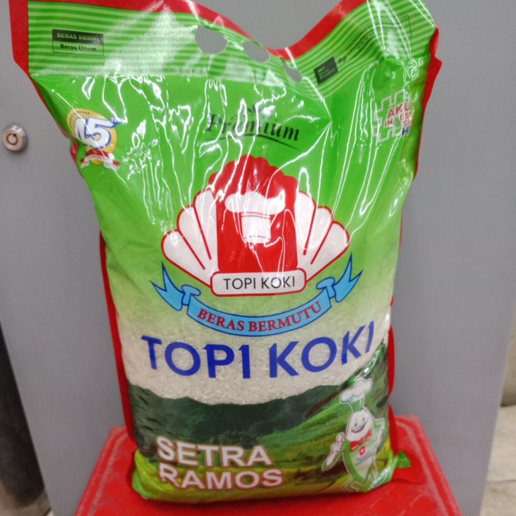 

beras topi koki
