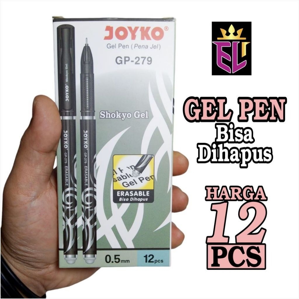 

SPESIAL PROMO Pena Bisa di Hapus GEL PEN JOYKO PENA GEL BISA DIHAPUS - Erasable Gel Pen GP 279