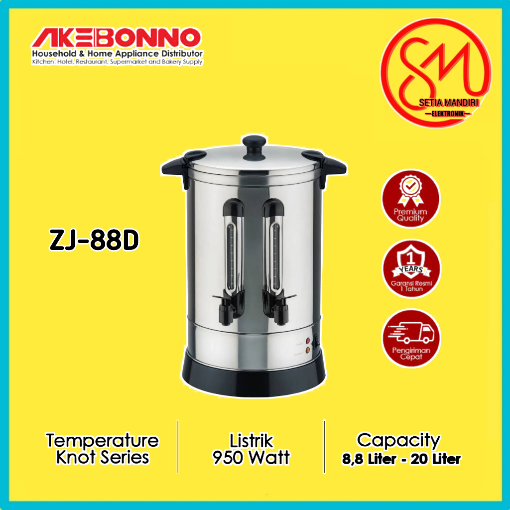 Akebonno Coffee Maker / Water Boiler / Pemanas Kopi ZJ Double Tap Series