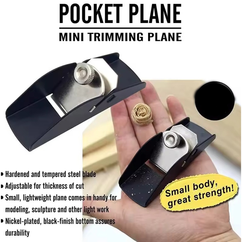 Ketam Kayu Manual Ketam Serutan Kayu Mini Plane Wood Manual Carpentry With Blade