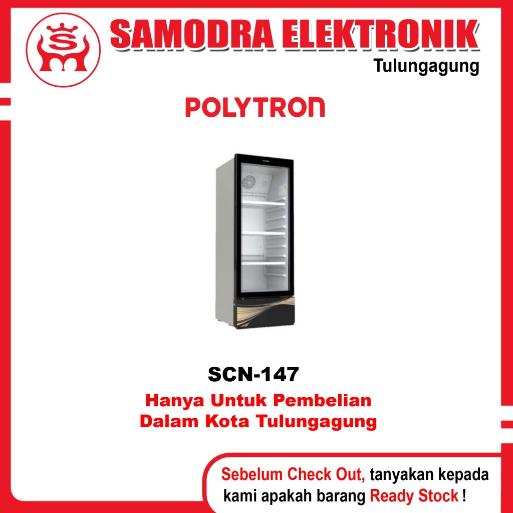 Showcase POLYTRON SCN-147 | Showcase Display Cooler 180 Liter Polytron