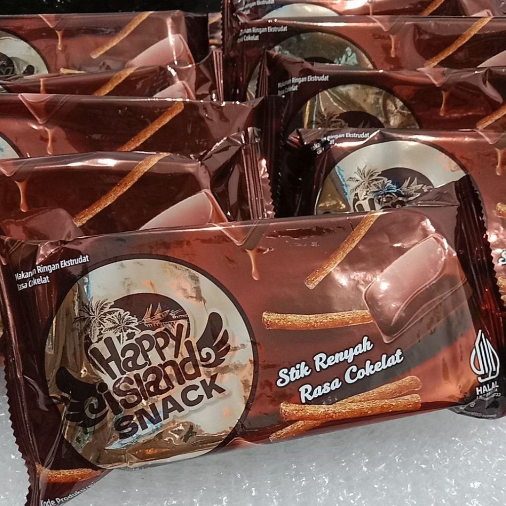 

HAPPY ISLAND SNACK(harga per 5 pcs) 28gr
