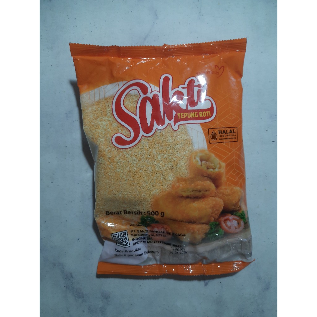 

tepung roti mix sakti 500 gram
