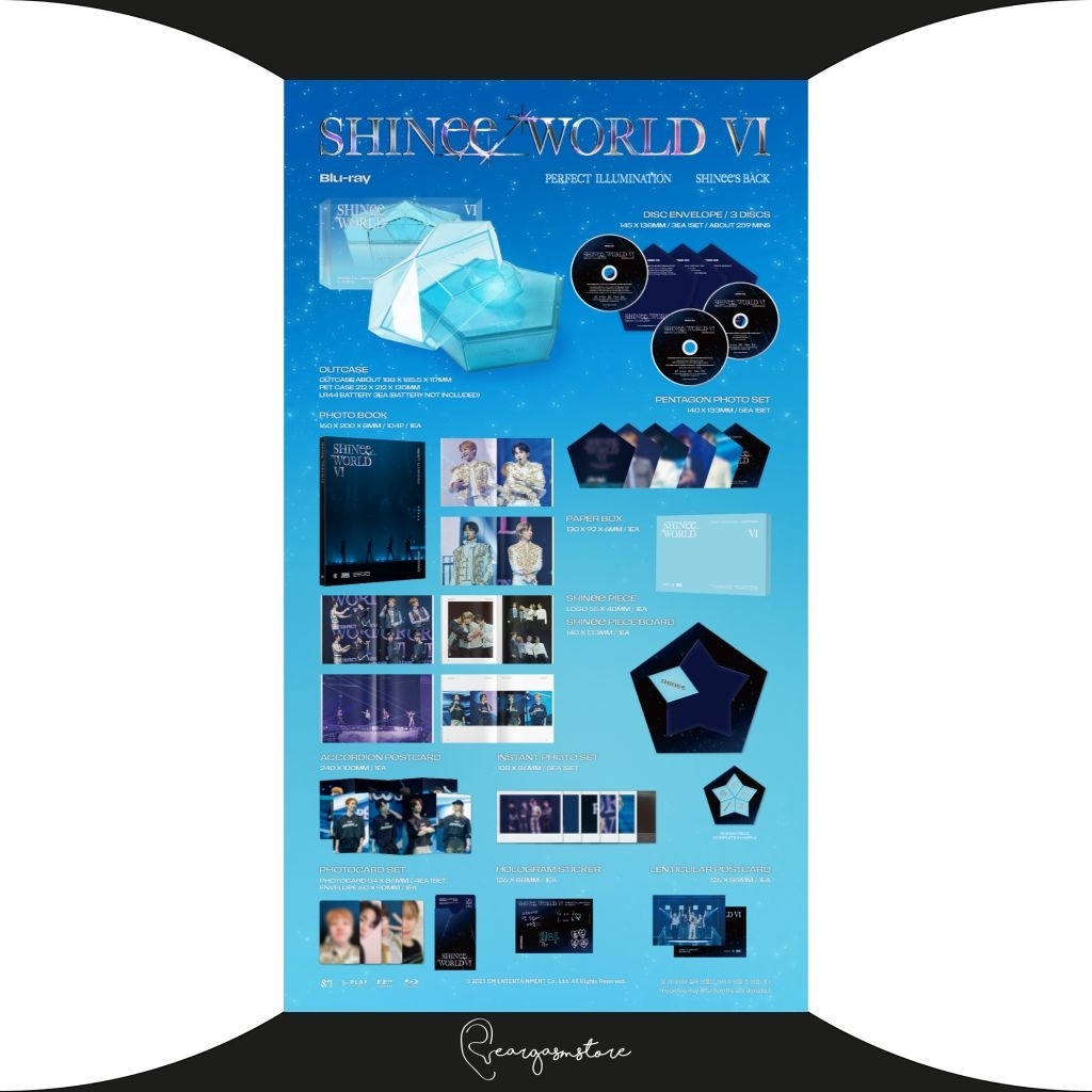 SHINEE - SHINEE WORLD VI [PERFECT ILLUMINATION : SHINEE'S BACK] (BLURAY)