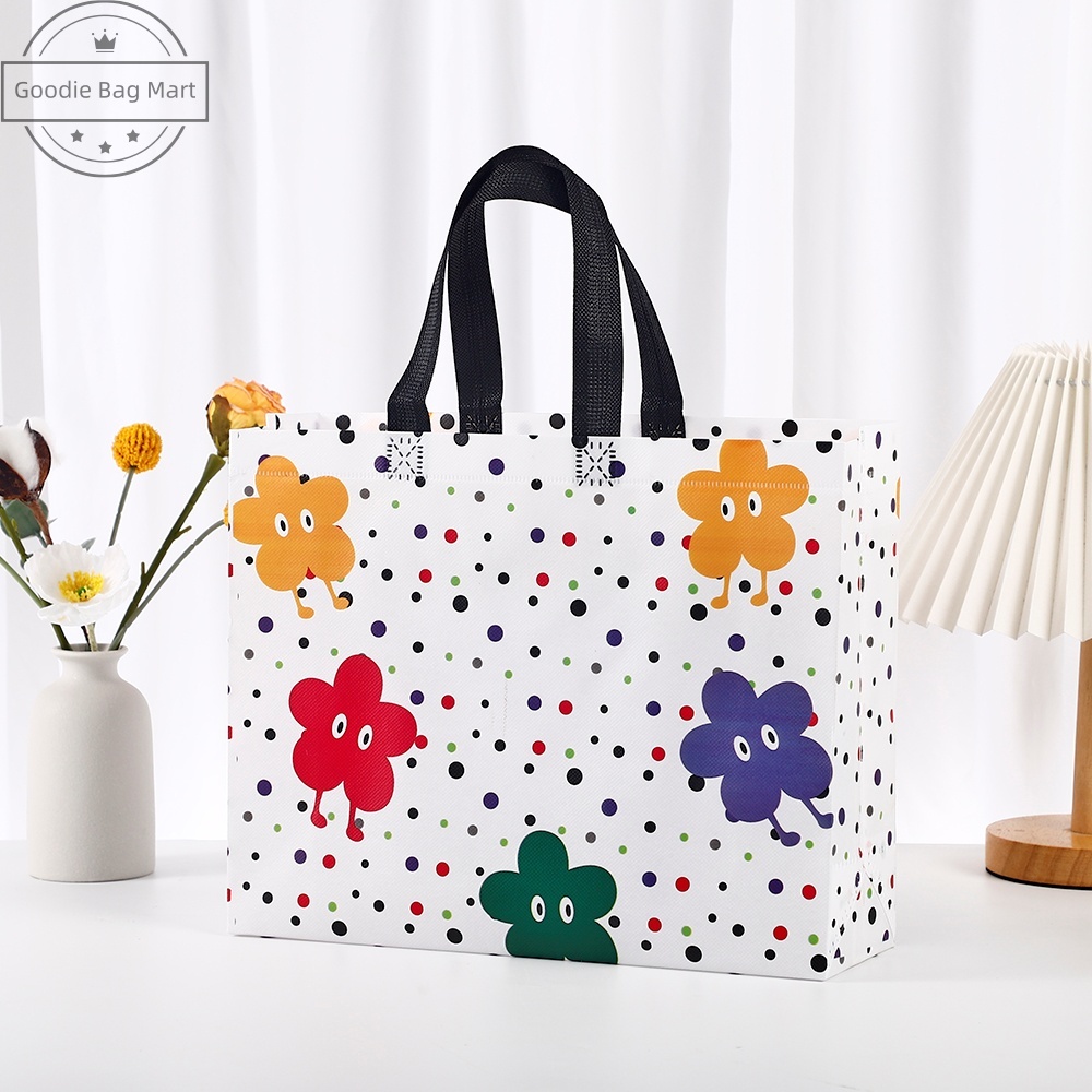

Membentuk-A25/Goodie bag-Tas Belanja tas Jinjing tas spunbond tas souvenir premium tebal dan kuat/Terlaris lipat jumbo/ waterproof/shopping bag Tas Belanja Murah Karakter Kartun