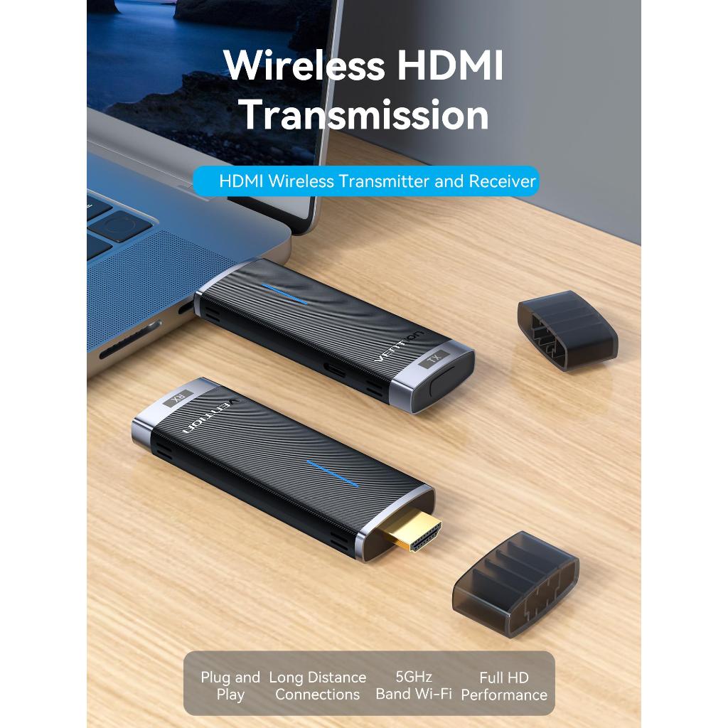 Vention Wireless HDMI Transmitter and Receiver