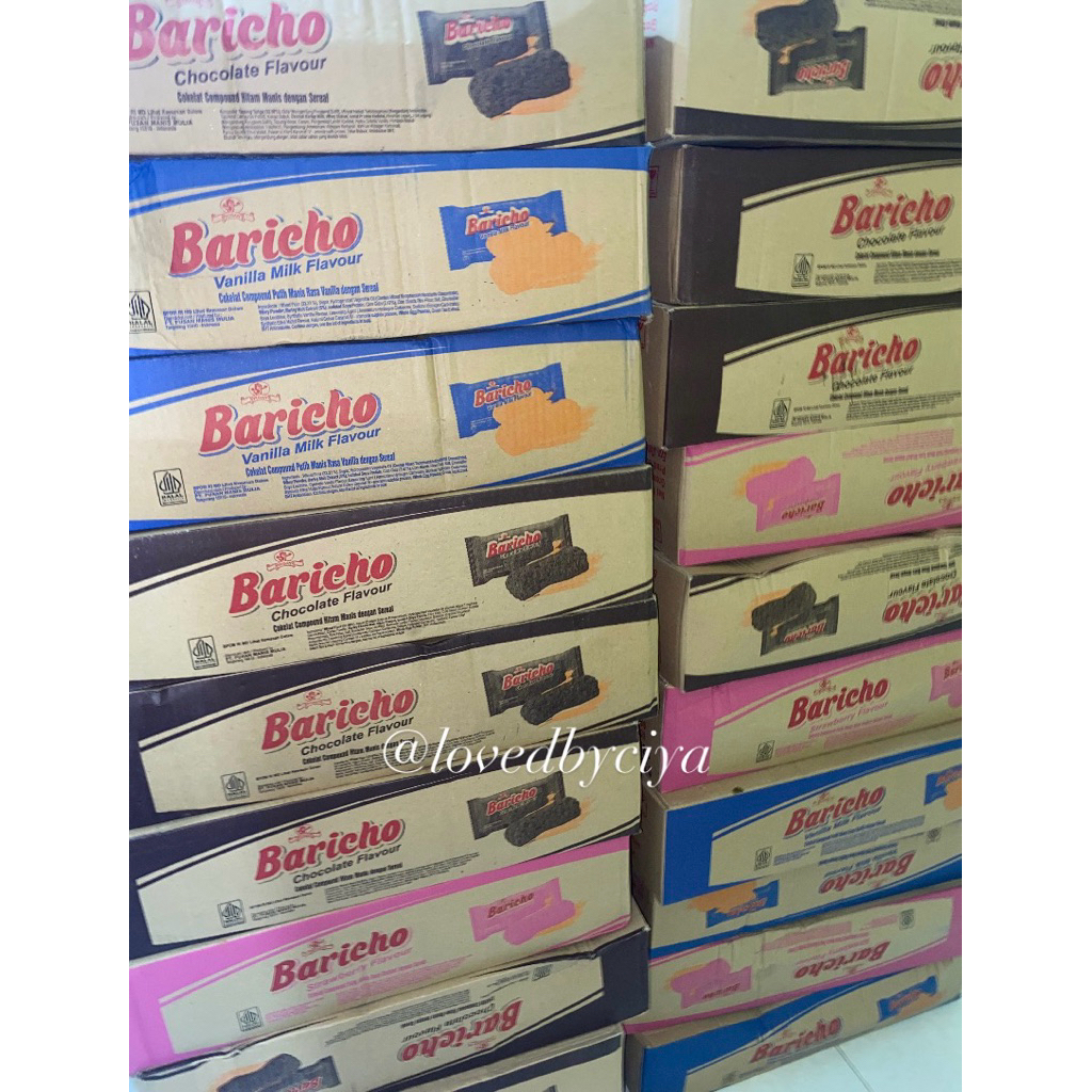 

1 DUS BARICHO (Isi 12 Pack) – Coklat, Stroberi, Vanilla, Coconut ( >2 DUS WAJIB BELI KARUNG) | Exp 2026
