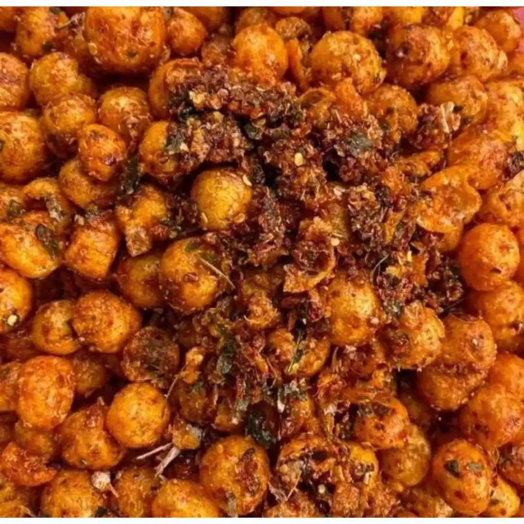 

Seblak kering sebring cimol mini crispy pedas cikruh daun jeruk