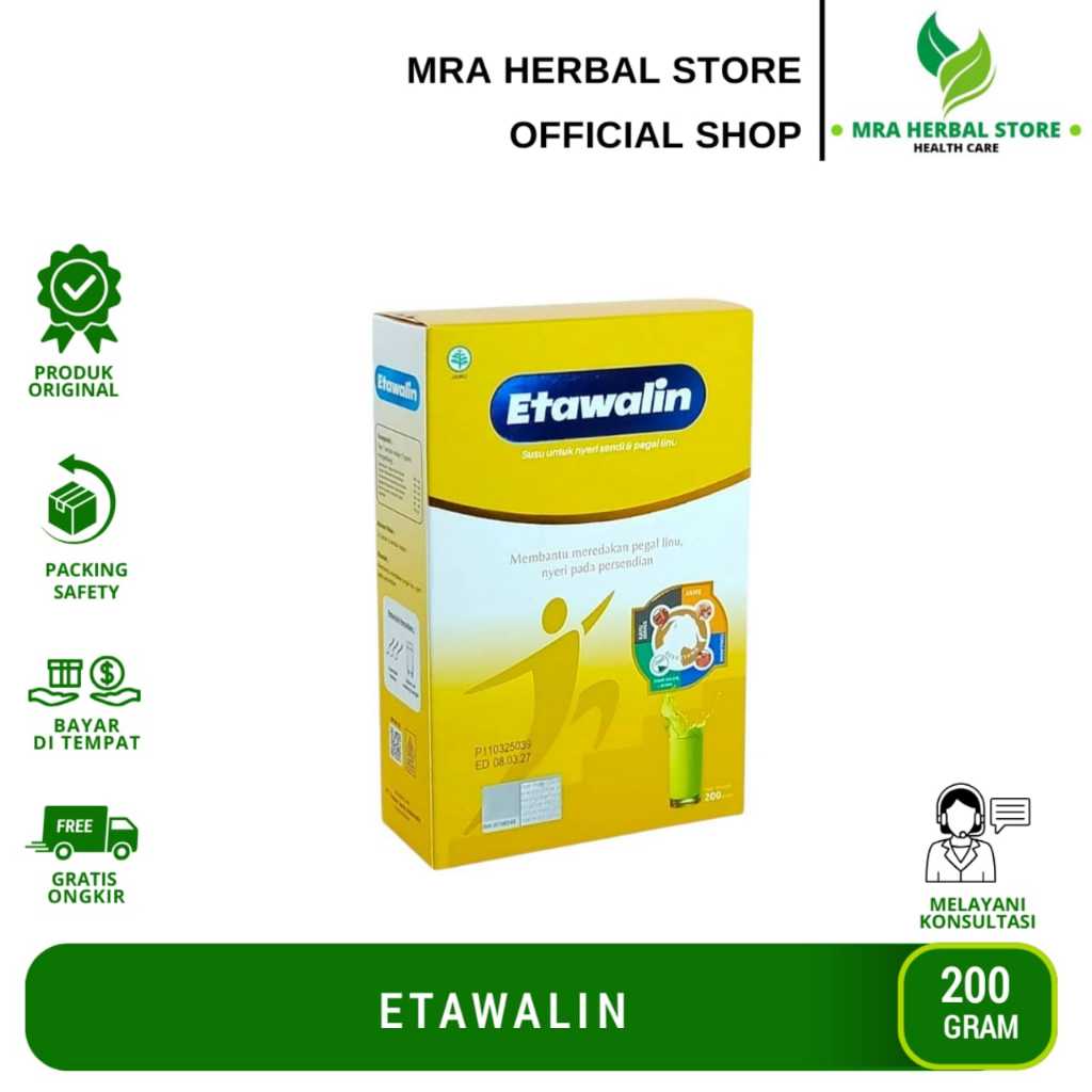 

Susu Etawalin 200 Gr | Membantu Meredakan Nyeri Sendi & Pegal Linu | Etawaku Platinum