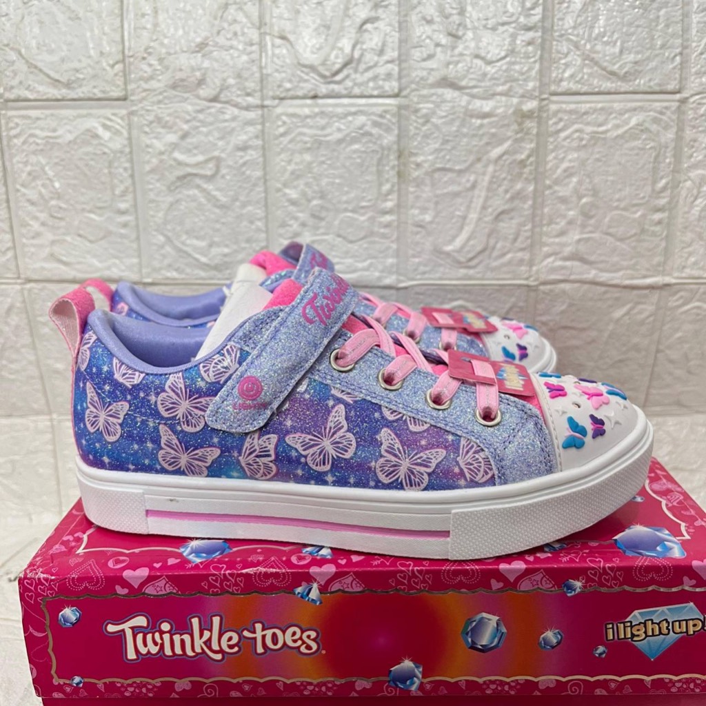4 VARIASI WARNA SEPATU SKECHERS ANAK-ANAK PEREMPUAN SKECHERS KIDS S LIGHT TWINKLE SNEAKER GIRL BERLA