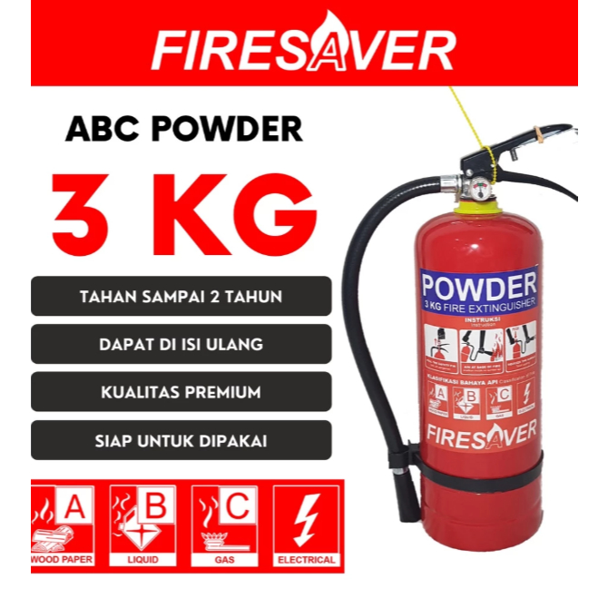 APAR 3 kg ABC Powder - Pemadam Api