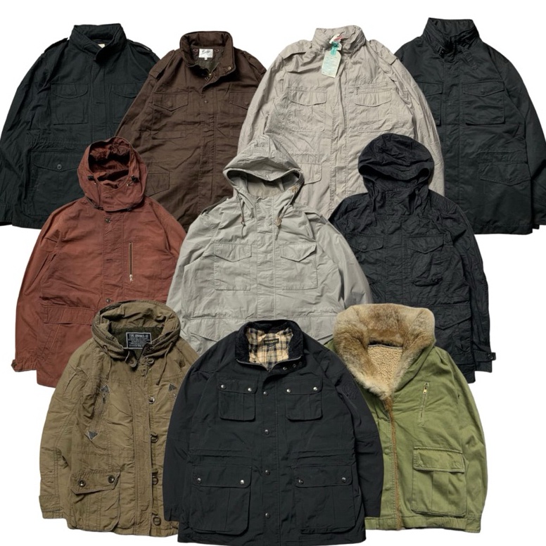 KODE U47K PARKA JAKET  SEMI PARKA  M65 JAKET  FIELD JAKET  MILITARY JAKET  TACTICAL JAKET  CANVAS JA