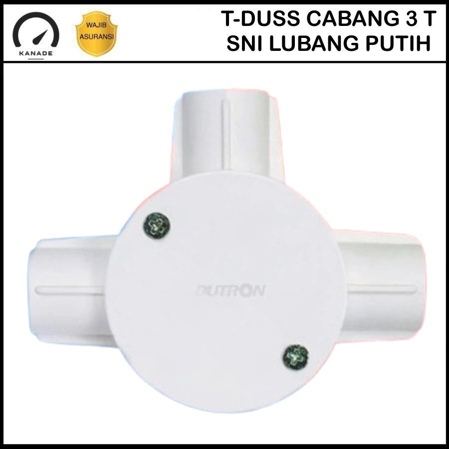

T Dus T Dos Cabang 3 Kress Dus Cress Cabang 3 20mm Tdus Tdos Tedus Tedos Teedus Tee Dus Conduit