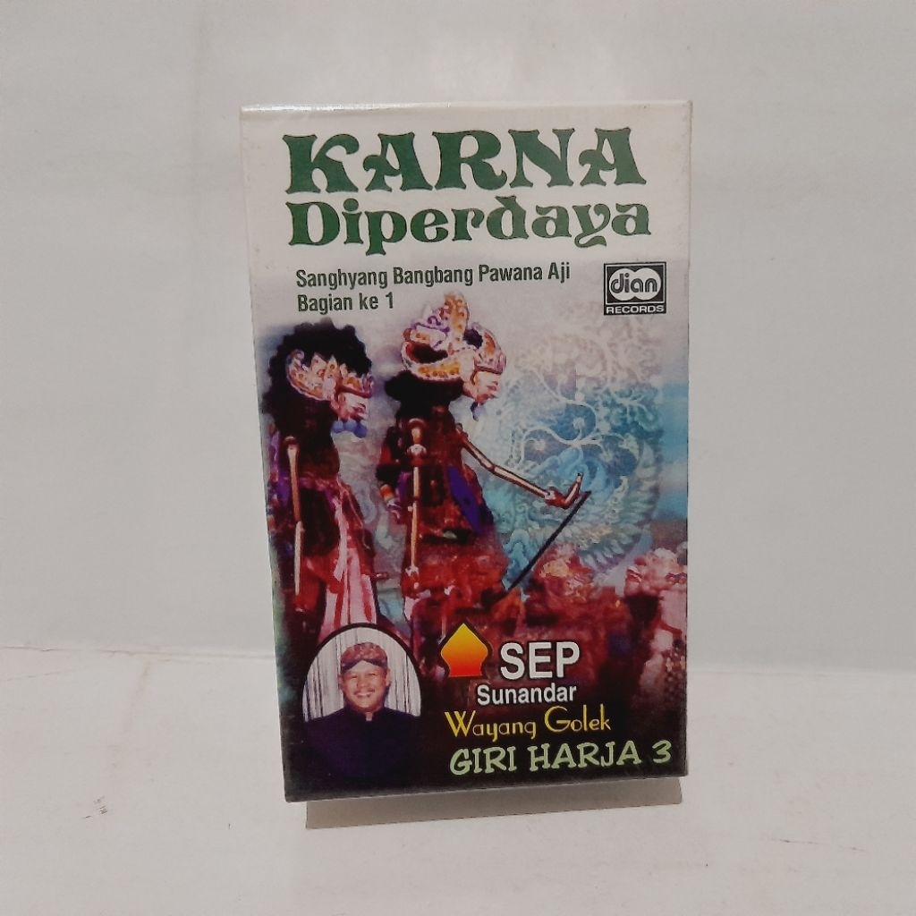 Kaset Wayang Golek Asep Sunandar S - Karna Diperdaya (Giri Harja 3) Segel