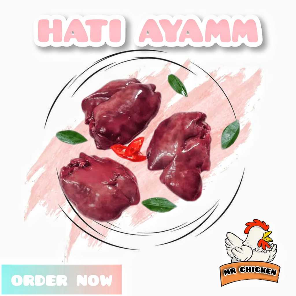 

hati ayam ukuran 1kg