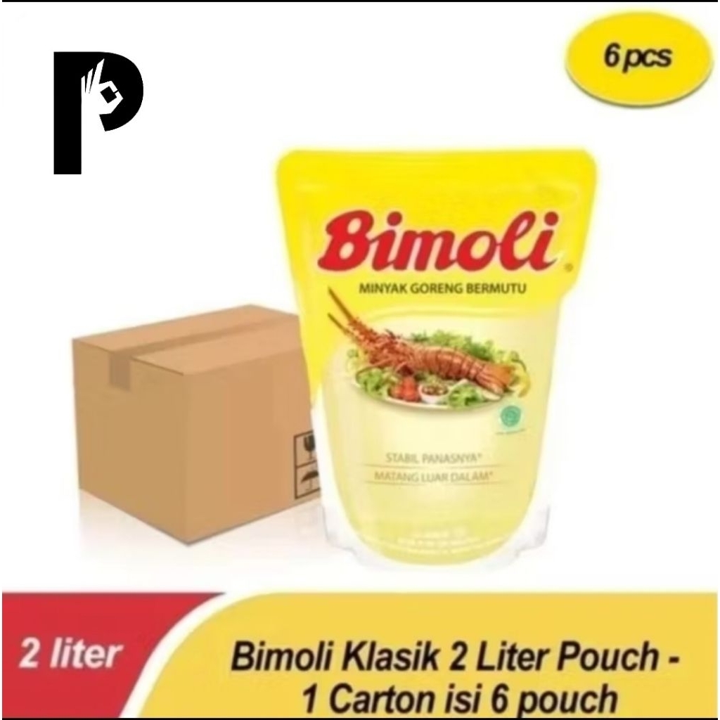 

Minyak Goreng Bimoli 2 ltr - 1 Dus isi 6 pcs