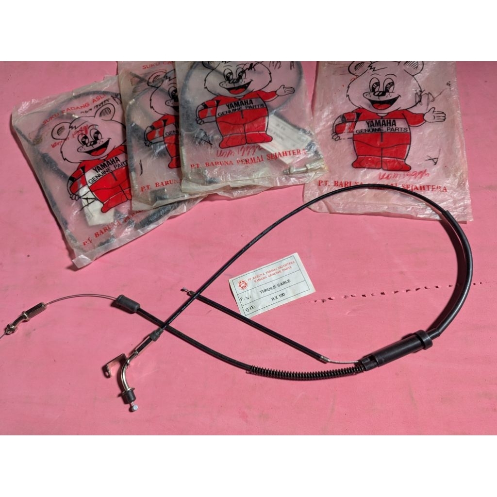 Kabel Seling Gas THROILE CABLE Gas Yamaha RX100 RS100 LS3 Original NOS