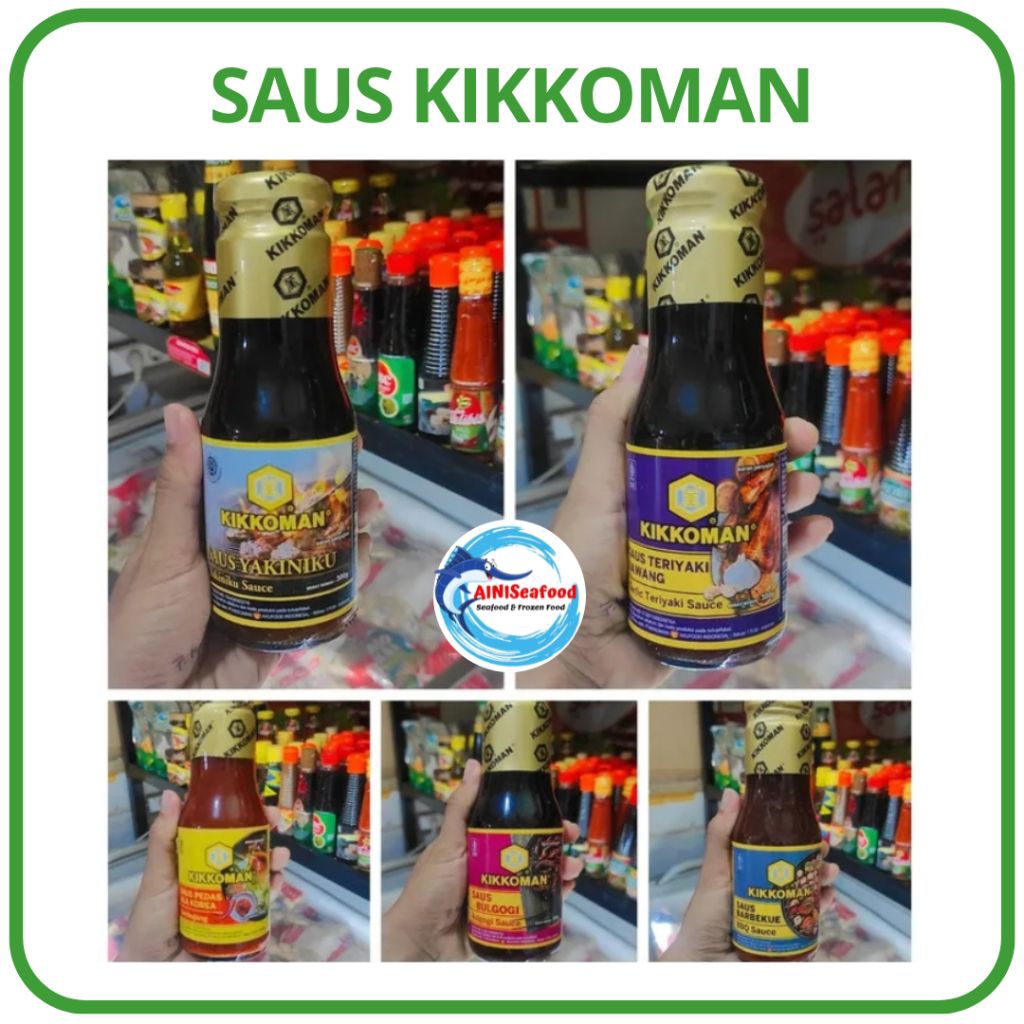 

Kikkoman Saus Serbaguna All Purpose 150ml - Bumbu Masak Praktis Saus Marinasi BBQ Saus Teriyaki Bulgogi Gochujang Kecap Asin Masakan Jepang Korea Chinese Food Halal Enak