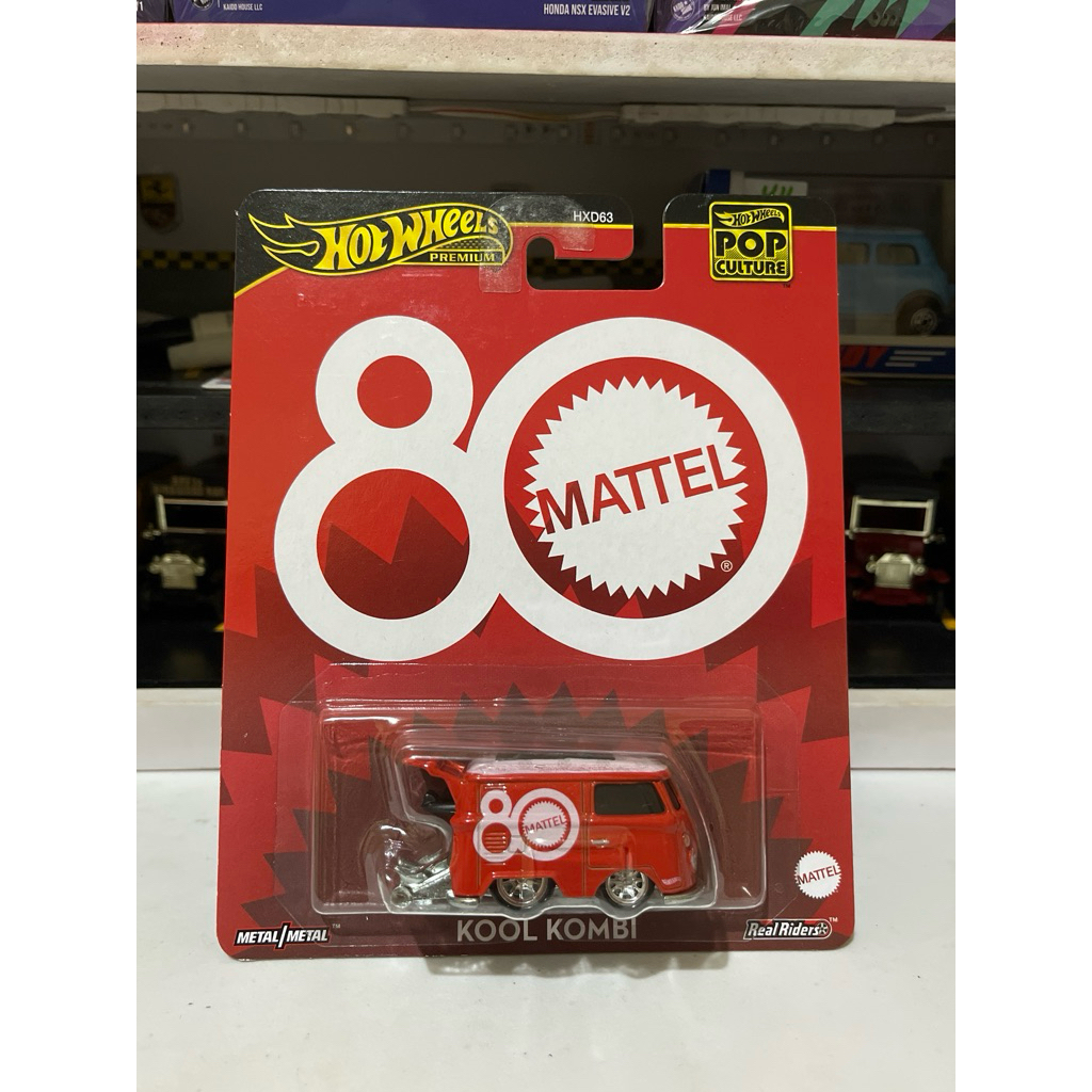 Hot Wheels Kool Kombi 80th Mattel (Crack)