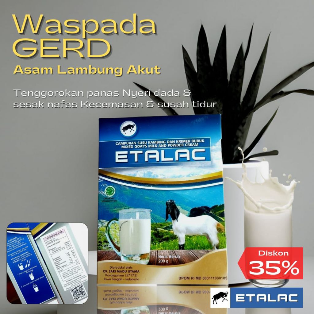

Susu kambing etawa ETALAC bubuk Original (PAKET 4 BOX)