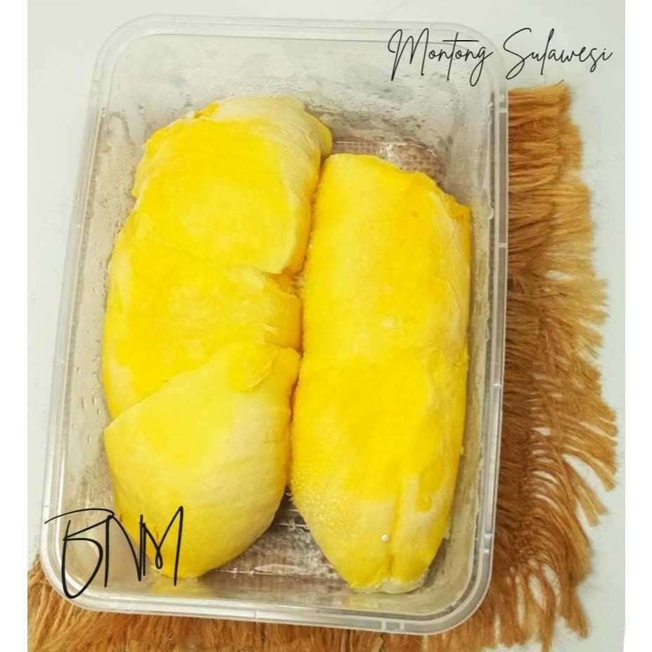 

DURIAN KUPAS MONTONG, DURIAN KUPAS MEDAN, DAGING DURIAN BUAH SEGAR MAKANAN FROZEN