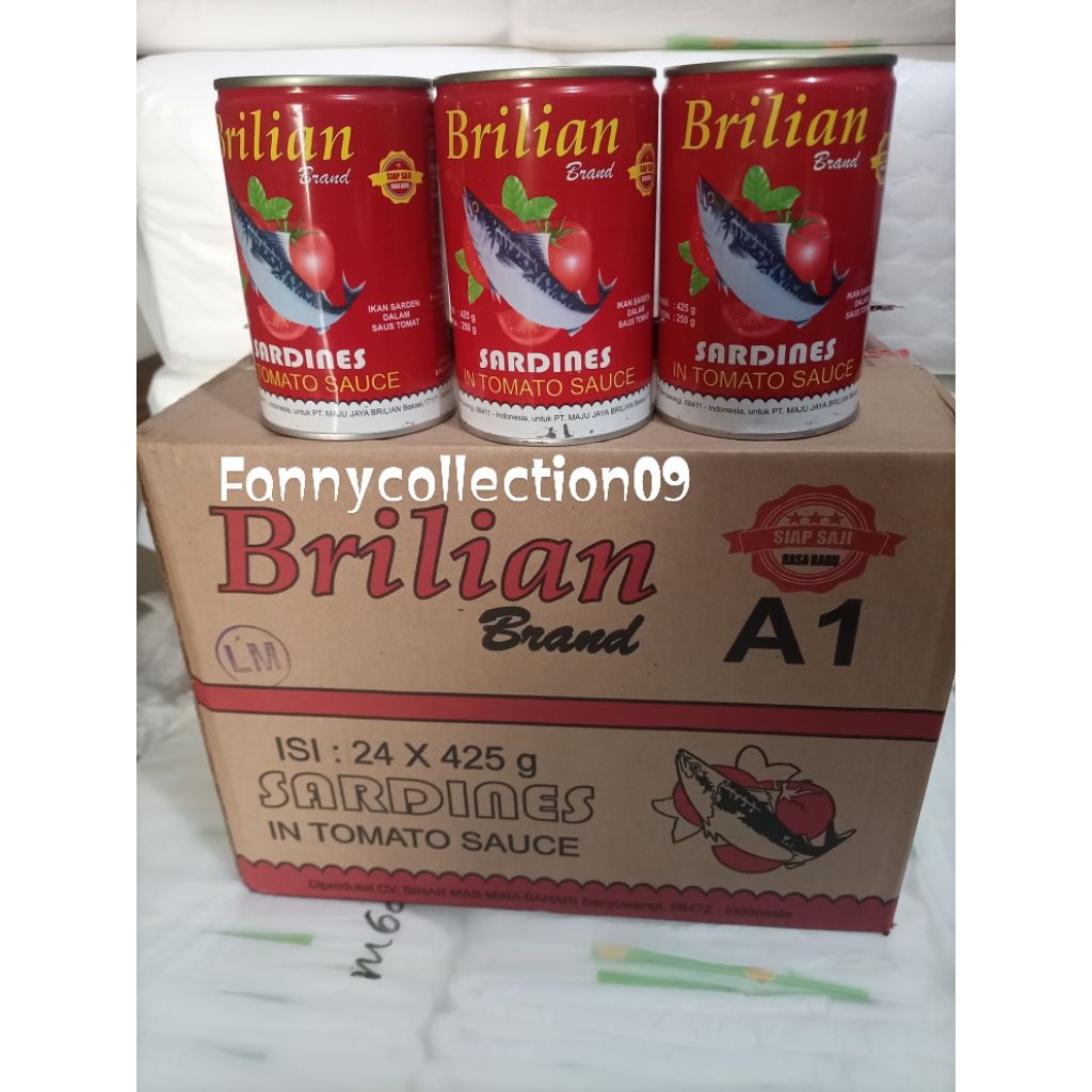 

SARDINES BRILIAN uk 425gr isi 3pcs