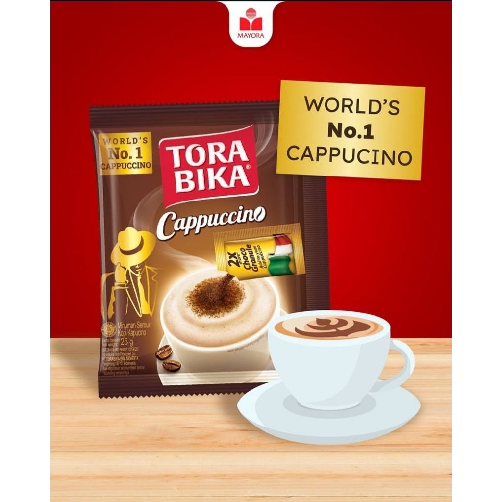 

Kopi Torabika Cappucino 1 Sachet