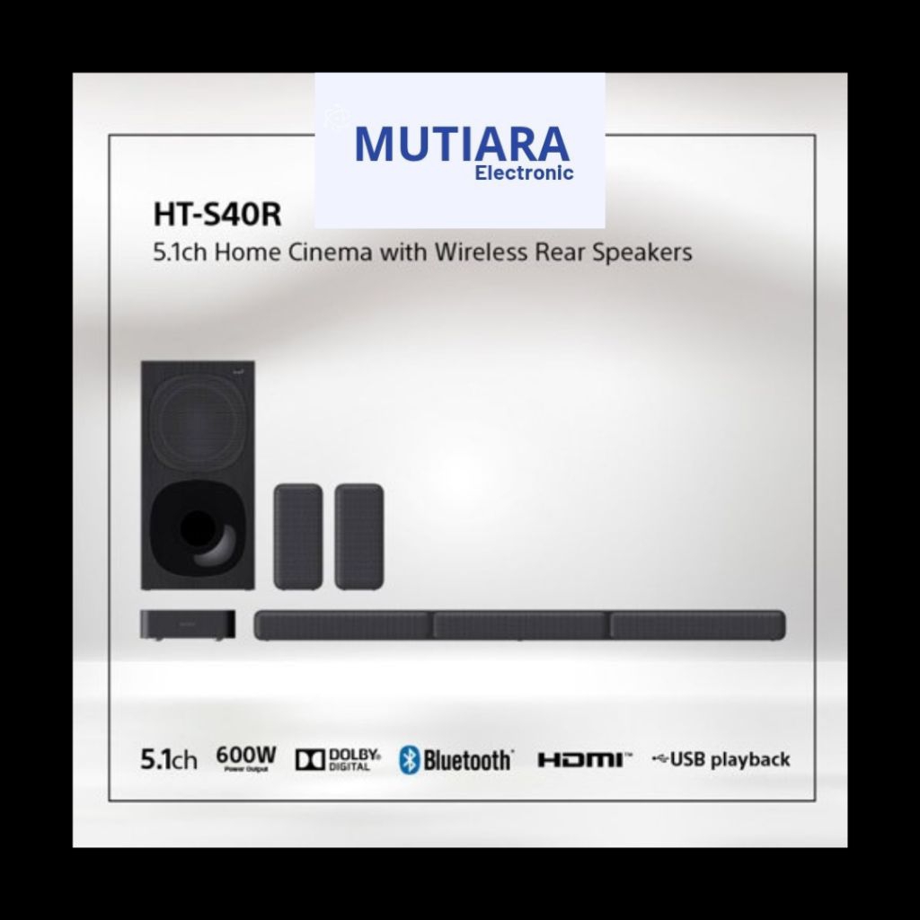 SONY SOUNDBAR HT-S40R / HT-S40R / S-40R WIRELESS REAR SUROUND