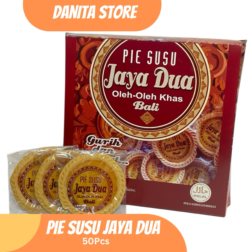 

(13) Pie Susu Jaya Dua isi 50pcs