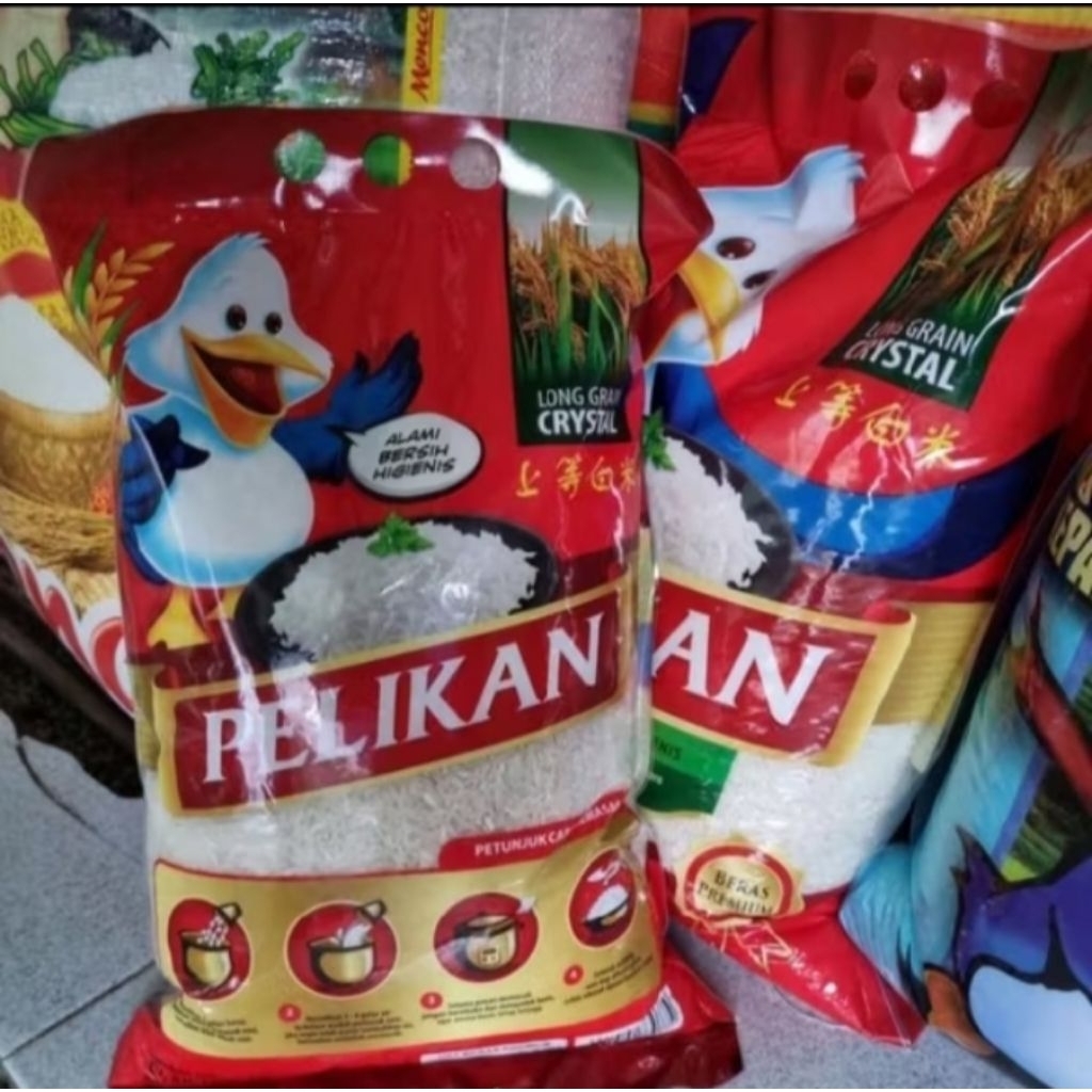 

Beras Pelikan 3 Kg - Beras Murah - Beras Enak, Putih & Punel
