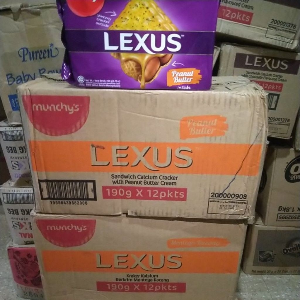 

LEXUS kacang cream ORI Malaysia / dus