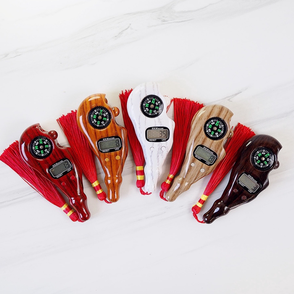 KODE H34F Tasbih dzikir digital model kompas LED premium