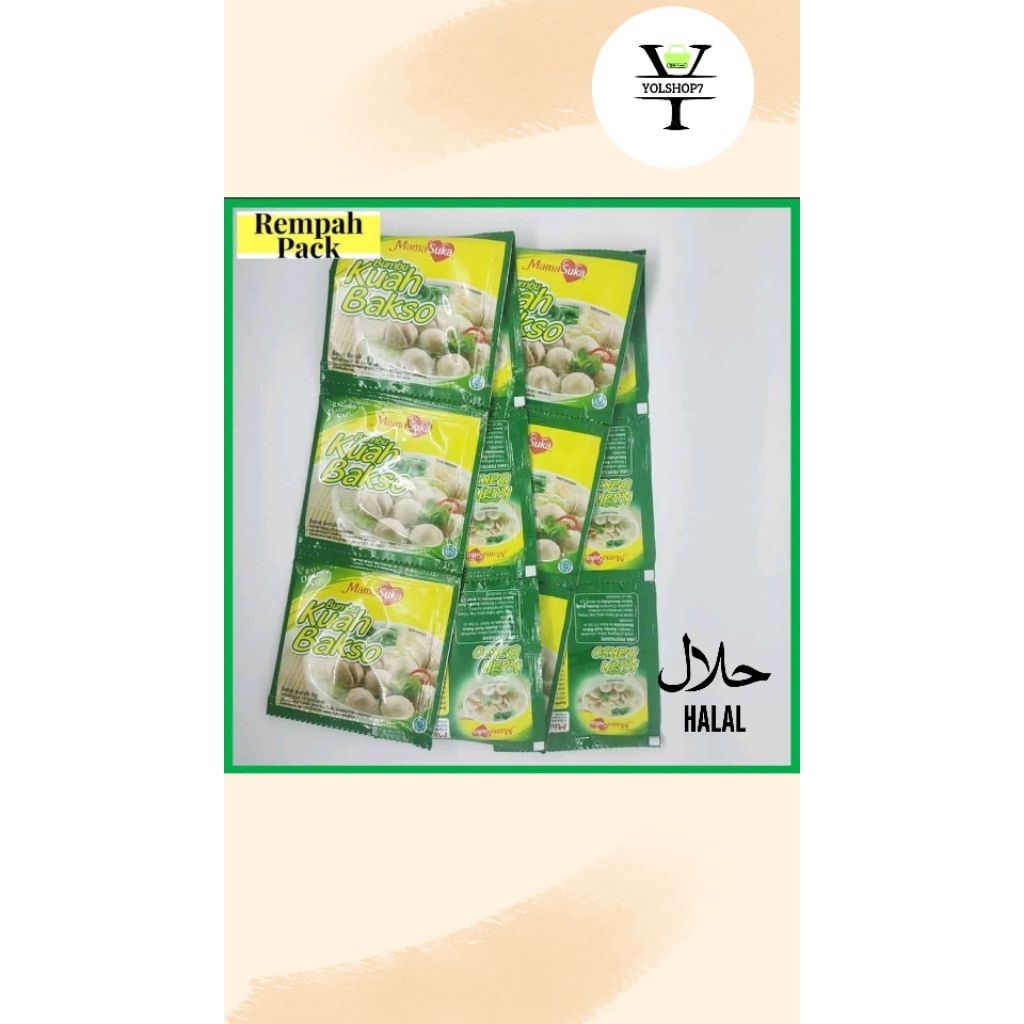 

Mamaasuka Bumbu kuah bakso isi 12renteng