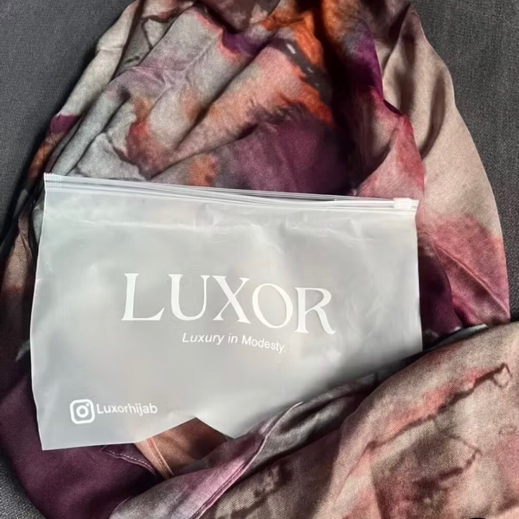 READY NEW luxor pashmina viscose florescent preloved new