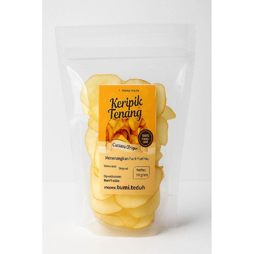 

Keripik Tenang Original - Cassava Chips
