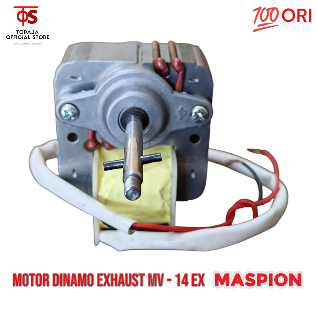 Motor Dinamo Kipas Exhaust MASPION MV 14 EX - Motor Mesin Kipas Maspion Exhaust Plafon MV-14 EX