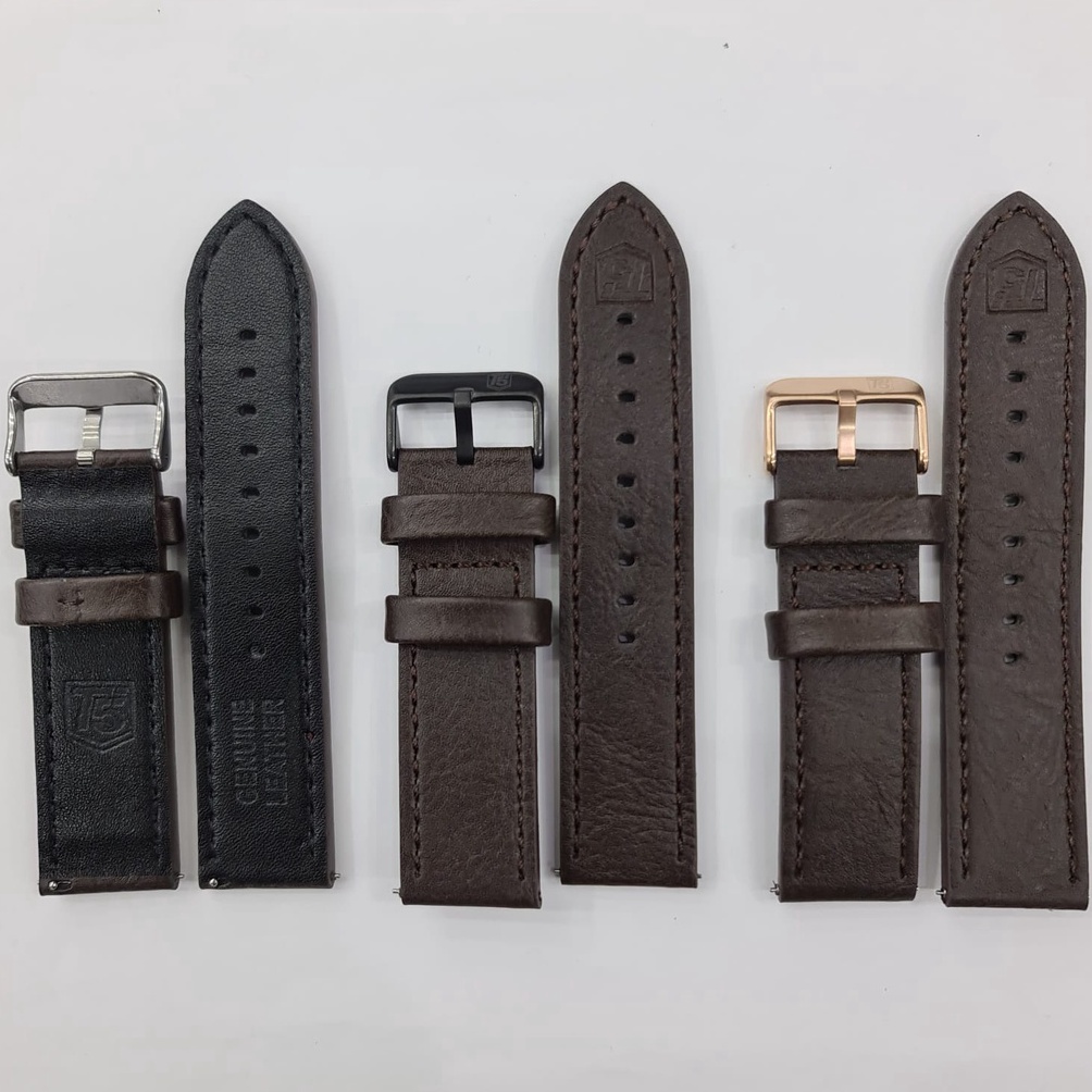 KODE H87J Strap Leather T5 Original Tali Kulit Jam tangan T5 Original 22mm 24mm 26mmTALI JAM TANGAN 