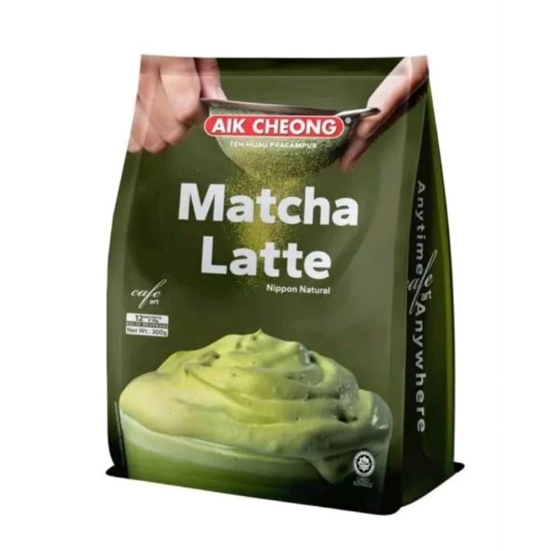 

Aik Cheong 3 in 1 Matcha Latte 12 x 25 Gram