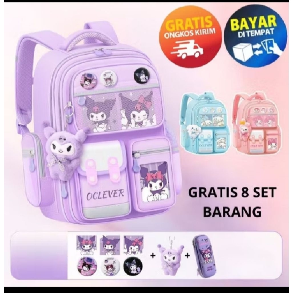 OBERAL TAS OCLEVER  | TAS IMPORT | TAS MOTIF KOREA | TAS RANSEL | TAS SEKOLAH | TAS ANTRONOT | TAS M