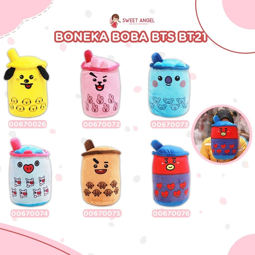 BONEKA BOBA BTS BT21
