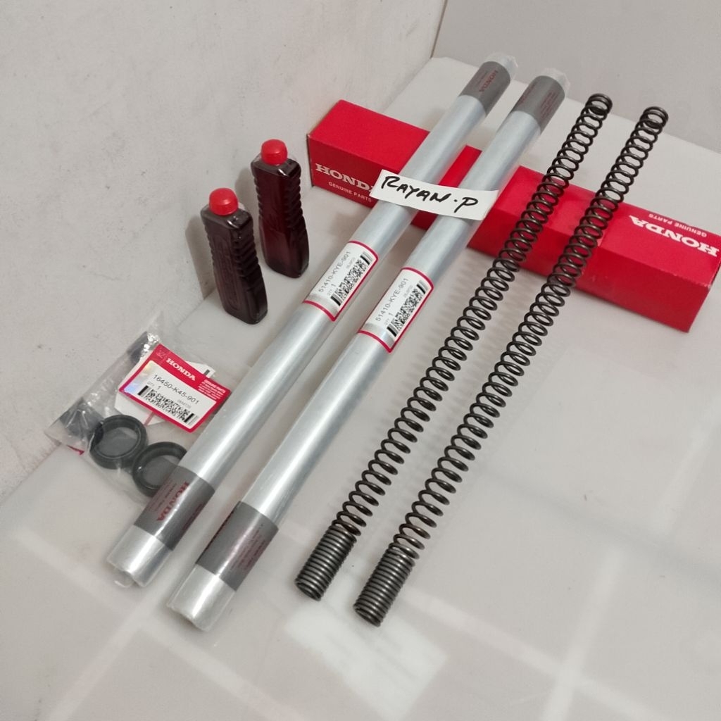 shock depan mgapro new verva 150 megapro primus + sil oil per komplit (KYE)