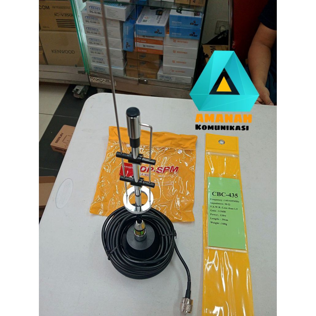 Paket Antena Radio Rig mahnit dual band