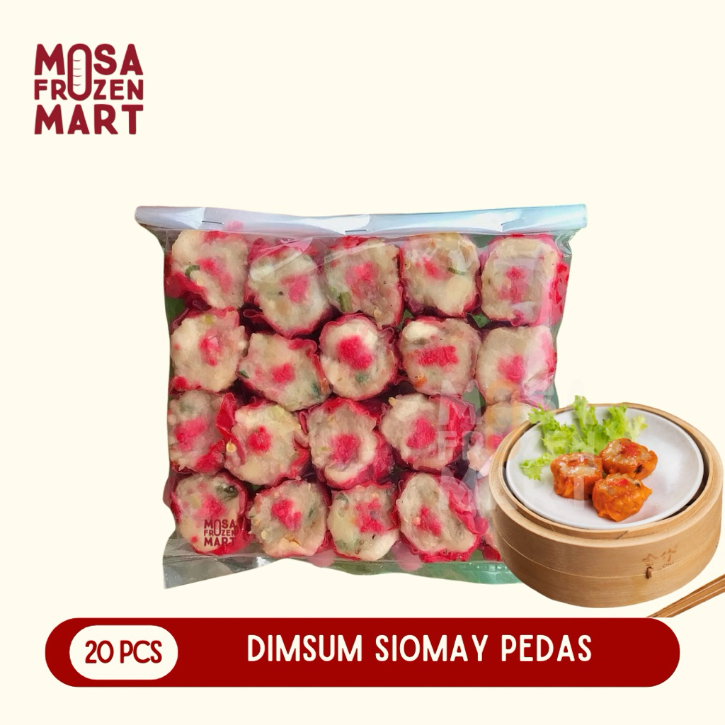 

Dimsum Siomay Pedas Isi 20 Pcs