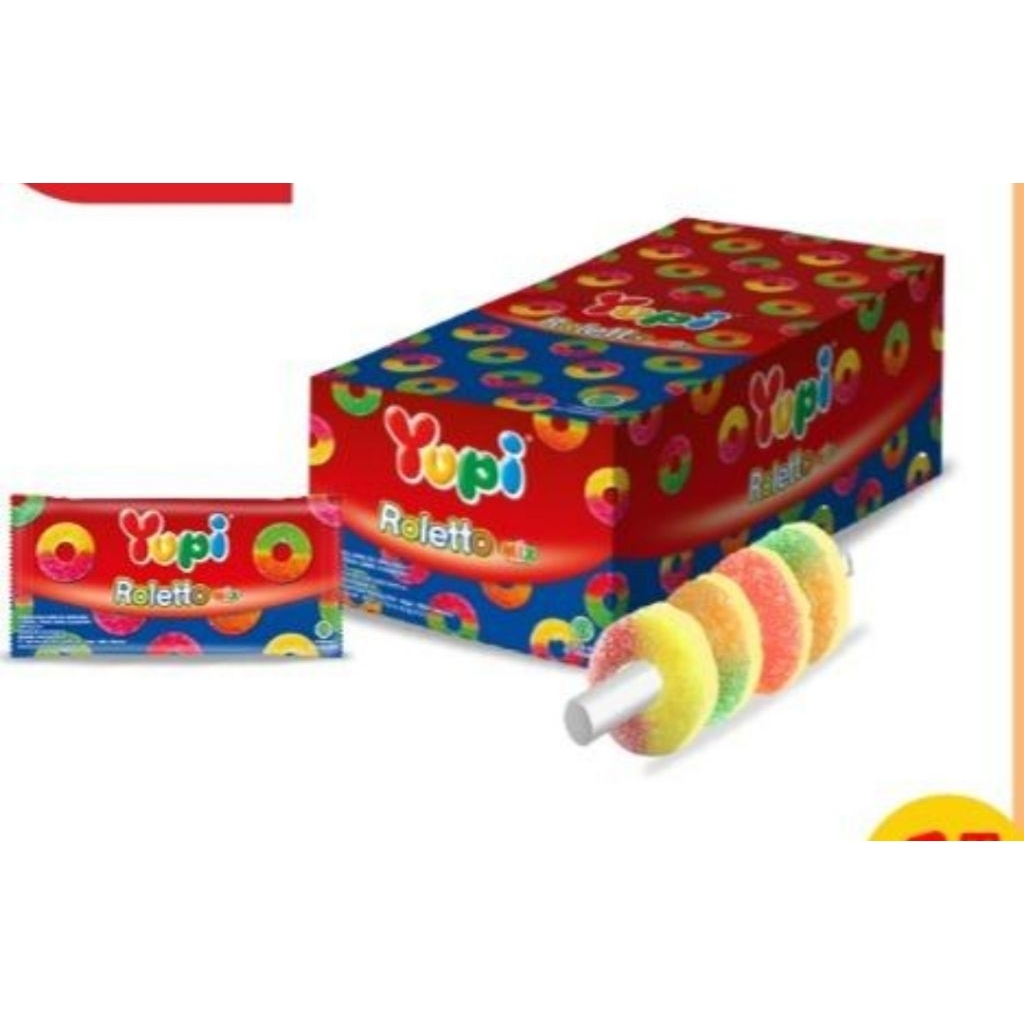 

permen yupi Rolleto 1 pack isi 12pcs