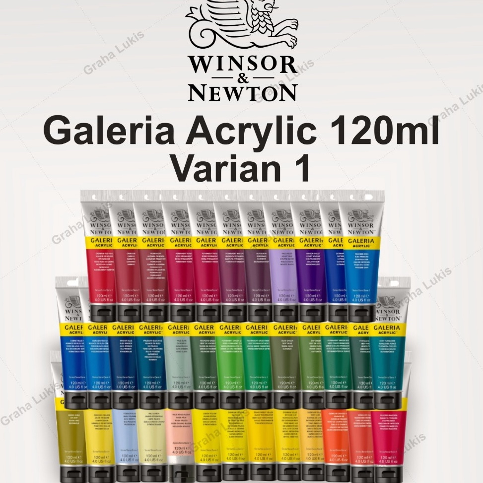 

KODE M16B Galeria Acrylic Winsor Newton 12ml Varian 1 Cat Akrilik 12 ml