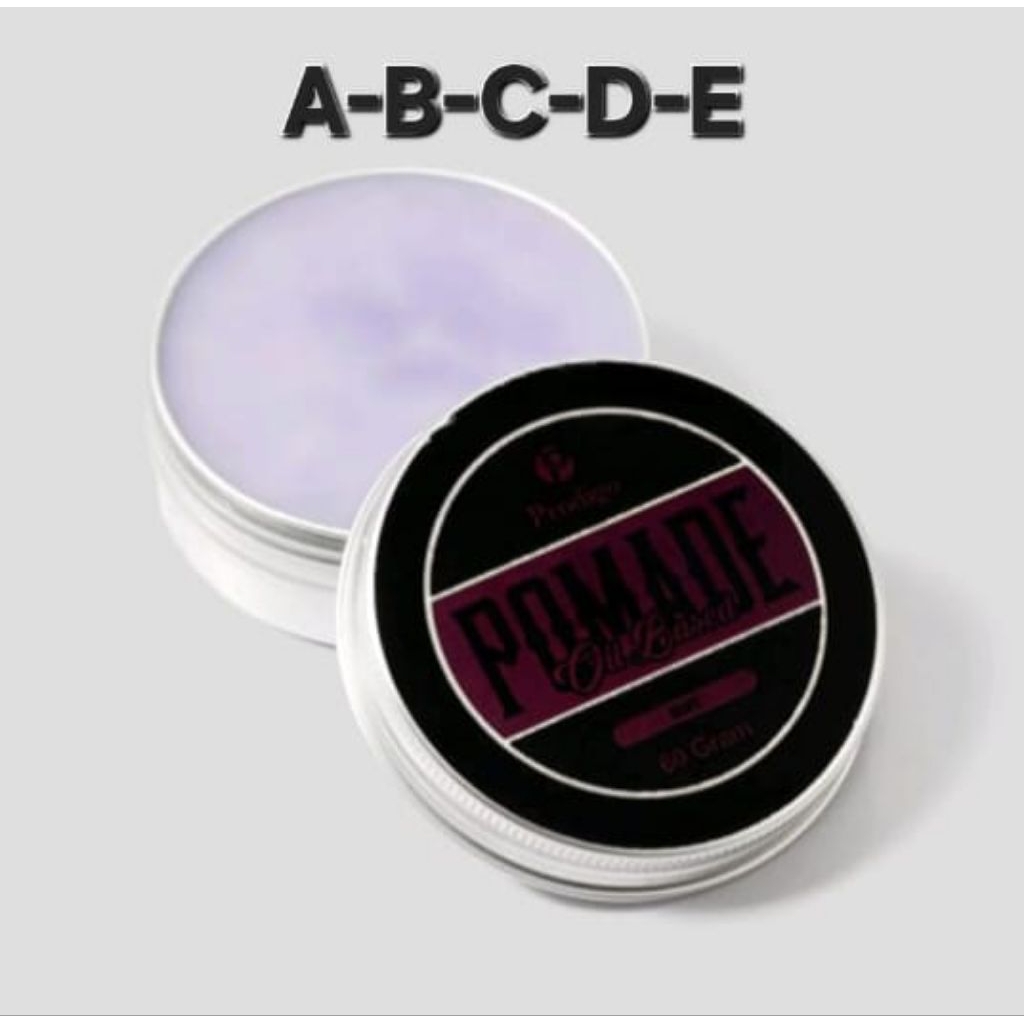 pomade oil based pomade minyak rambut pria perawatan rambut