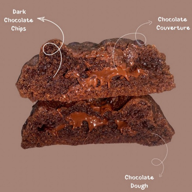 

Soft Cookies Double Chocolate - Mile Cookie